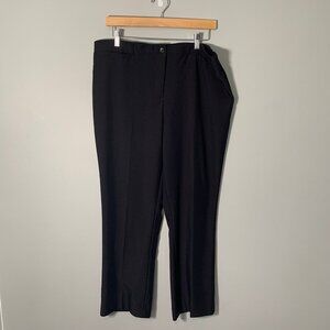 Tribal black bootcut stretch high rise casual‎ career dress pants